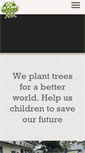 Mobile Screenshot of plant-for-the-planet.org